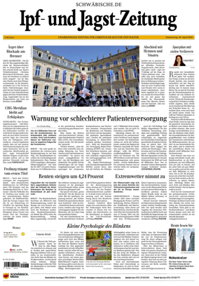 Cover of Ipf- und Jagst-Zeitung