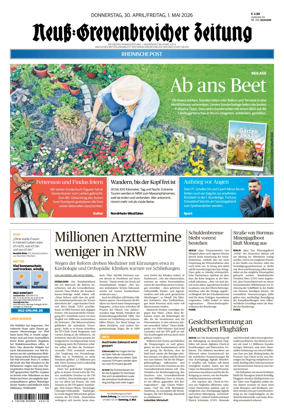 Cover of Neuss-Grevenbroicher Zeitung Neuss