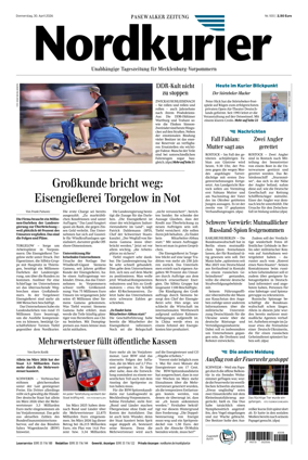Cover of Pasewalker Zeitung