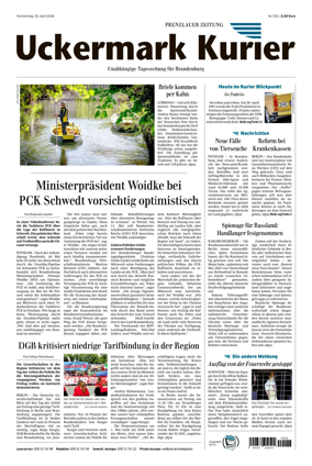 Cover of Prenzlauer Zeitung