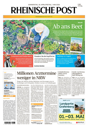 Cover of Rheinische Post Mettmann