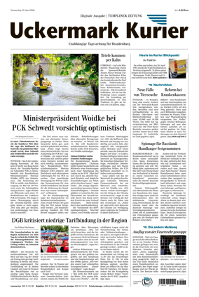 Cover of Templiner Zeitung