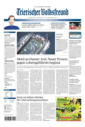 Cover of Trierischer Volksfreund