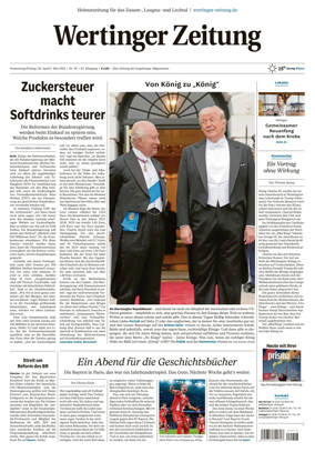 Cover of Wertinger Zeitung