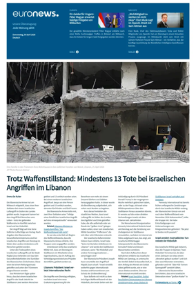 Cover of Euronews (German Edition)