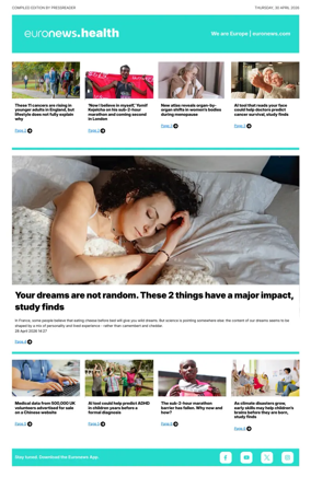 Cover of Euronews Health (English) Compiled Edition