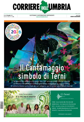 Cover of Corriere dell Umbria
