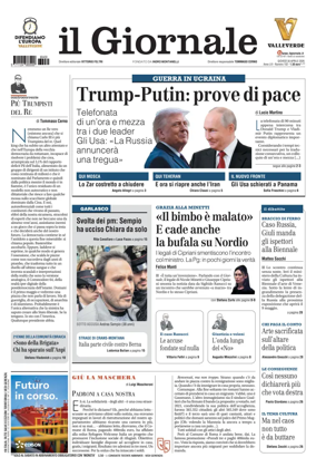 Cover of Il Giornale (Italy)