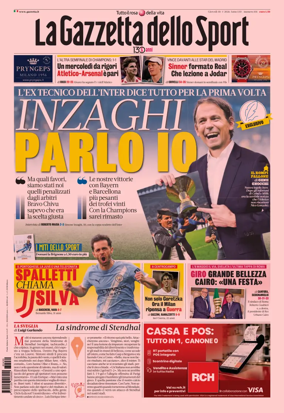 Cover of La Gazzetta dello Sport - Milano