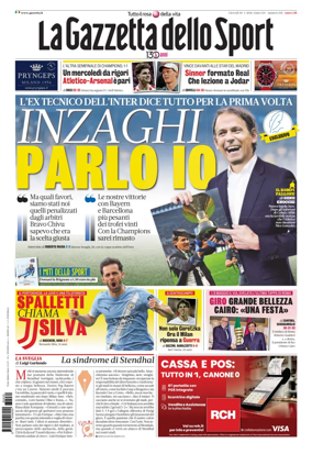 Cover of La Gazzetta dello Sport - Roma