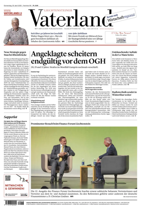 Cover of Liechtensteiner Vaterland