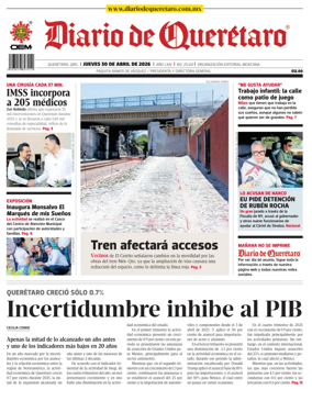 Cover of Diario de Queretaro