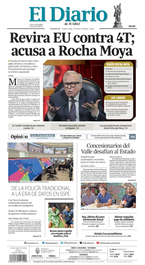 Cover of El Diario de Juarez