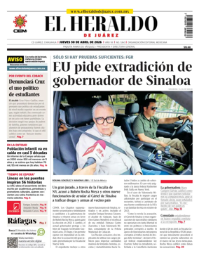 Cover of El Heraldo de Juarez