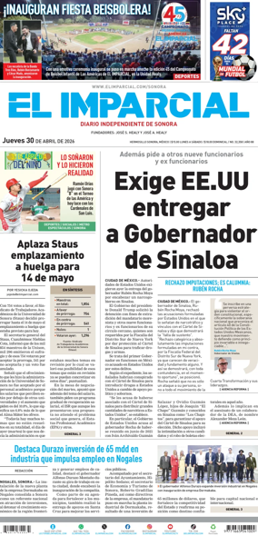 Cover of El Imparcial