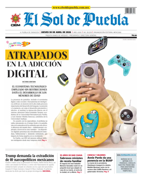 Cover of El Sol de Puebla