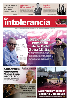 Cover of Intolerancia Diario