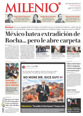 Cover of Milenio Edo de Mexico