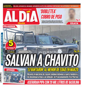 Cover of Periodico Al Dia (Celaya)