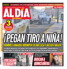 Cover of Periodico Al Dia (Salamanca)