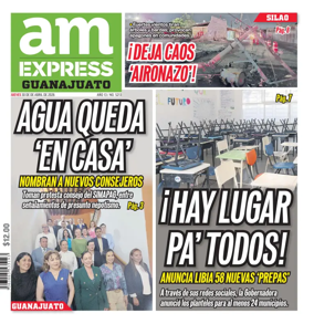 Cover of Periodico AM Express (Guanajuato)
