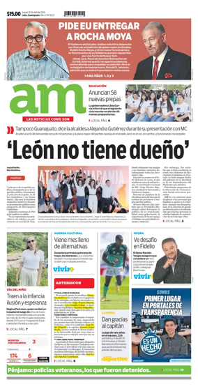 Cover of Periodico AM (Leon)