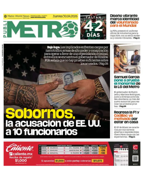 Cover of Publimetro Guadalajara
