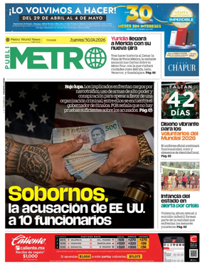 Cover of Publimetro Merida