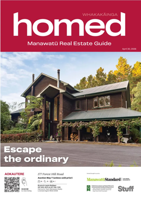 Cover of Homed Manawatu Standard