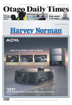 Cover of Otago Daily Times