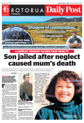 Cover of Rotorua Daily Post