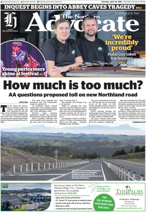 Cover of The Northern Advocate