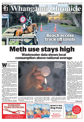 Cover of Whanganui Chronicle