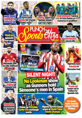 Cover of Punch Sports Extra