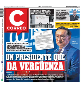 Cover of Diario Correo