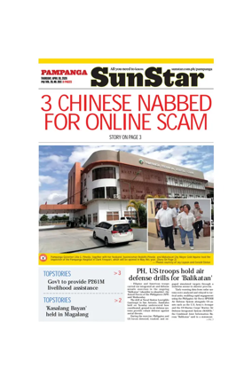 Cover of Sun.Star Pampanga