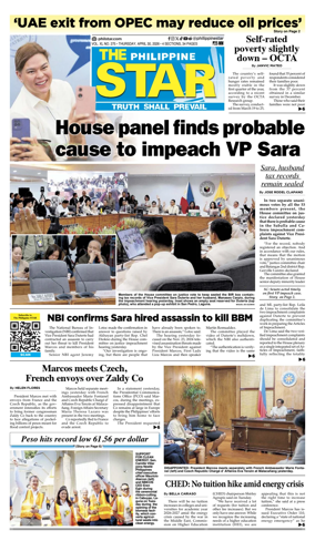 Cover of The Philippine Star