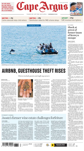 Cover of Cape Argus