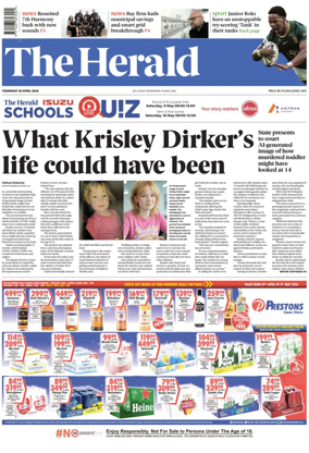 Cover of The Herald (South Africa)