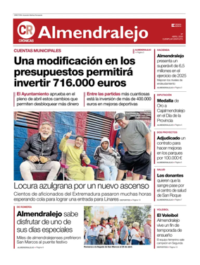 Cover of El Periodico de Almendralejo
