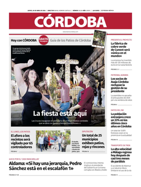 Cover of Diario Cordoba