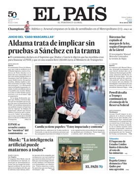 Cover of EL PAIS Catalunya
