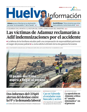 Cover of Huelva Informacion