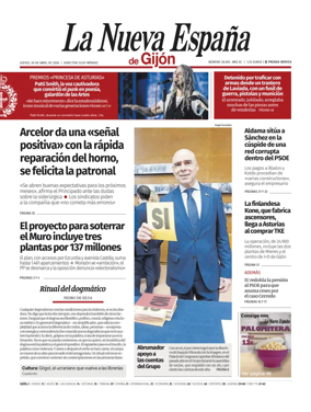 Cover of La Nueva Espana (Gijon)