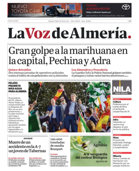 Cover of La Voz de Almeria