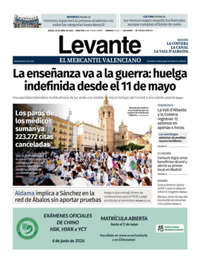 Cover of Levante EMV (Costera)