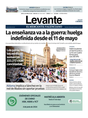 Cover of Levante EMV (Horta)