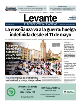 Cover of Levante EMV (Safor)