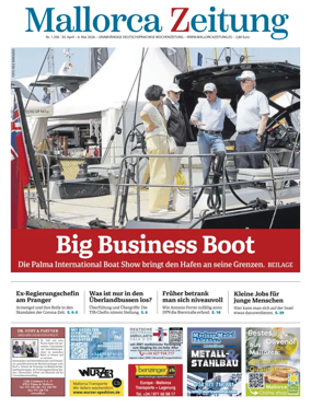 Cover of Mallorca Zeitung