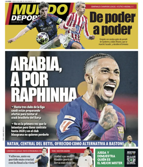 Cover of Mundo Deportivo (Barcelona)